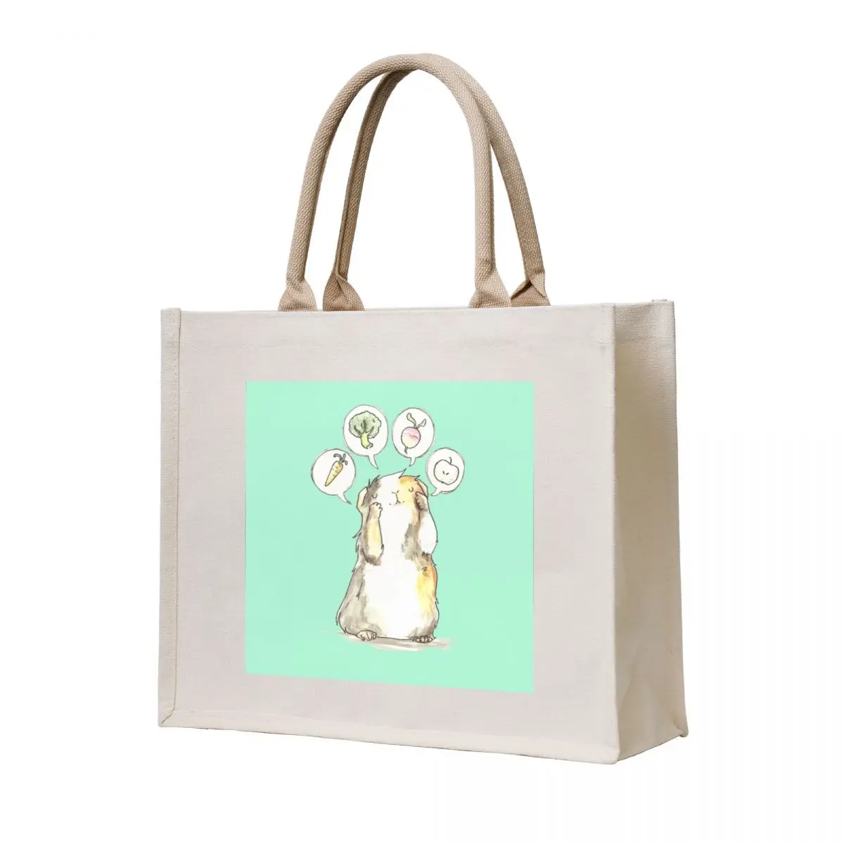 

Veggie Delight - A Guinea Pig's Dream Tote Bag personalized tote bag tote bag women Women's cute pouch