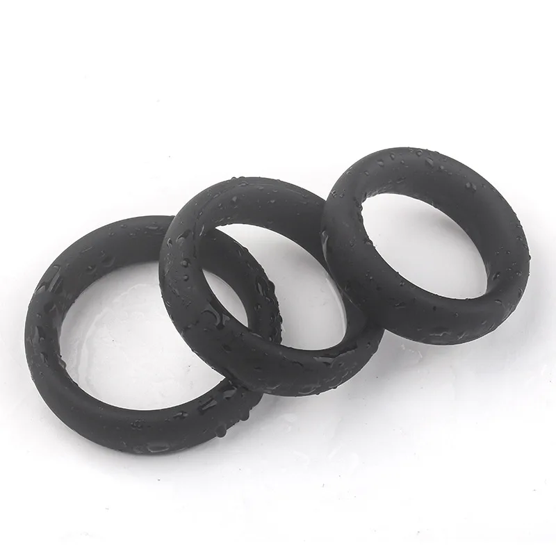 Inner size: 45mm , 50 mm silicone cock ring delay ring very thick  penis ring cockring sex time lasting sex toy for man