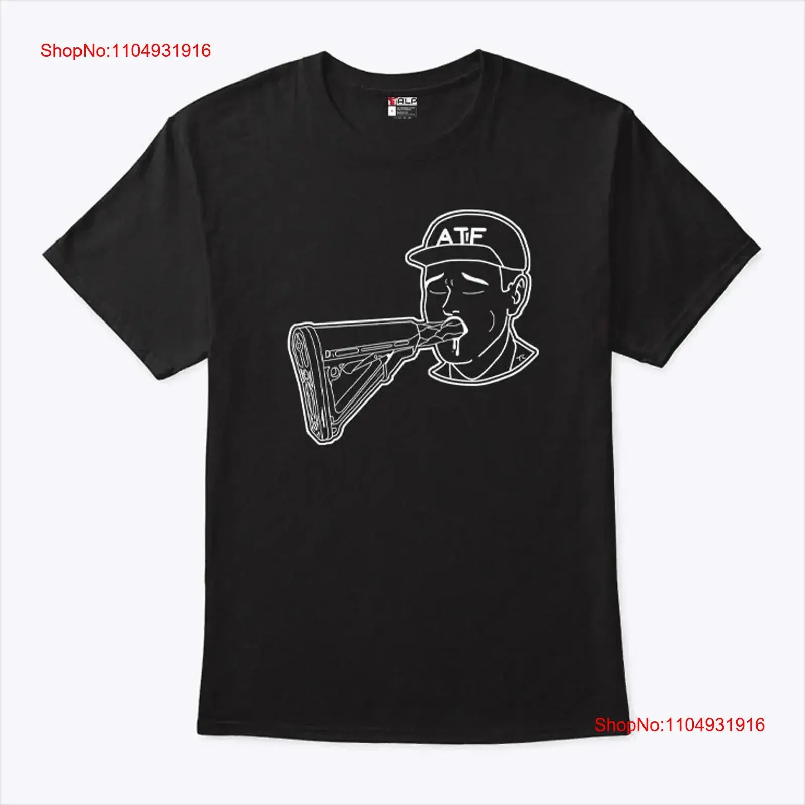 

ATF Sucking Gun T Shirt vintage Washed Soft Stretched designer clothes Top For Everyday Wear Versatile Casual streetwear homme