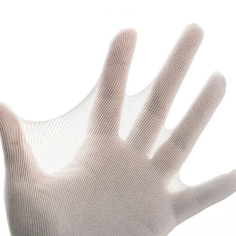 4 Pairs Summer Thin Five Finger Socks Silk Men Breathable Simple Solid Cool Ttranslucent Elastic Sweat-Absorbing Toe Short Socks view 6