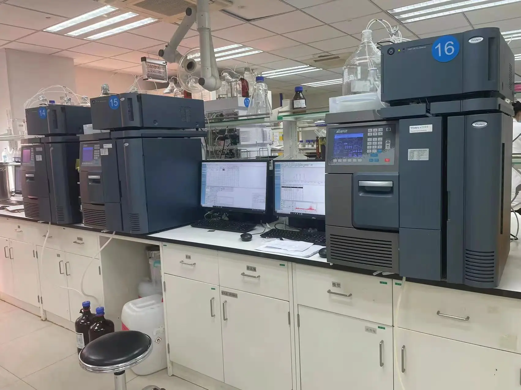 Águas HPLC