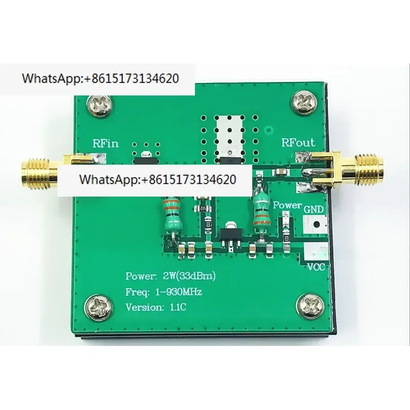 RF Broadband Power Amplifier 1-930MHz 2.0W