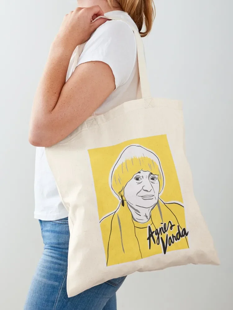 

Agnes Varda Tote Bag personalized tote bag canvas tote bag shoping hand ladies