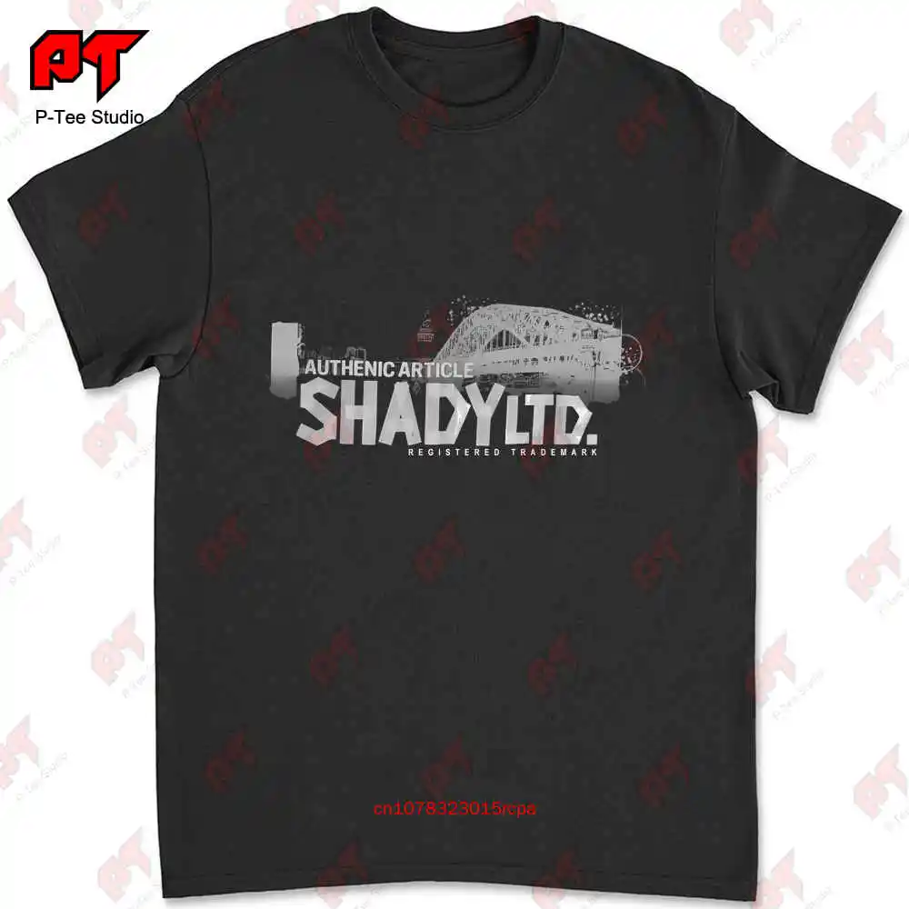 Vintage Shady Ltd Authentic Article Black T Shirt Limited Edition Eminem Mens L EBE8