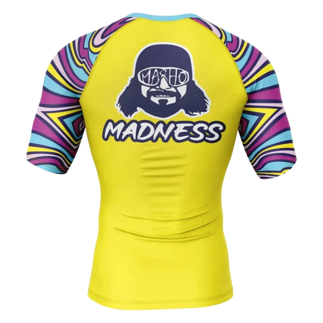 Macho Man Randy Savage 'The Cream Of The Crop' Rash Guard Adult Kids Compression T-Shirt Summer Quick-dry Soft Comfy Lightweight
