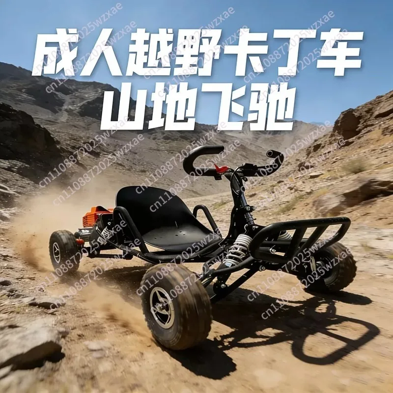 High Performance Drift Go Kart Powered for Adults Kids All Terrain Off Road Beach Buggy