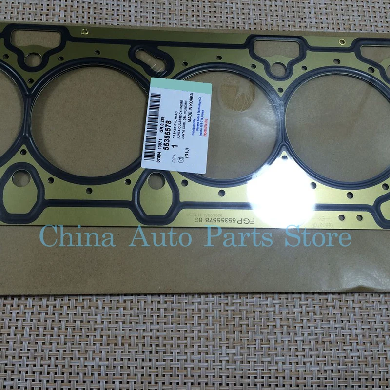 Original Cylinder Head Gasket For Chevrolet Aveo Cruze 1.8 2011-2015 Pontiac G3 Cadillac CTS Vauxhall Opel Vectra Astra 55355578