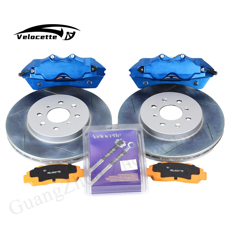 

Car Brake Caliper Kit Spoon Caliper 4 Piston 285mm 282mm Disc Refit Big Brake Kit for hon da civic Ek3 Ek5 Fd Accord subaru