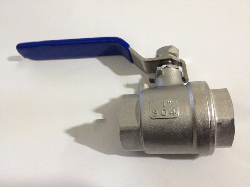 Stainless steel DN25 (1 inch) ball valve oil filling accessories valve one inch stainless steel valve brass thread