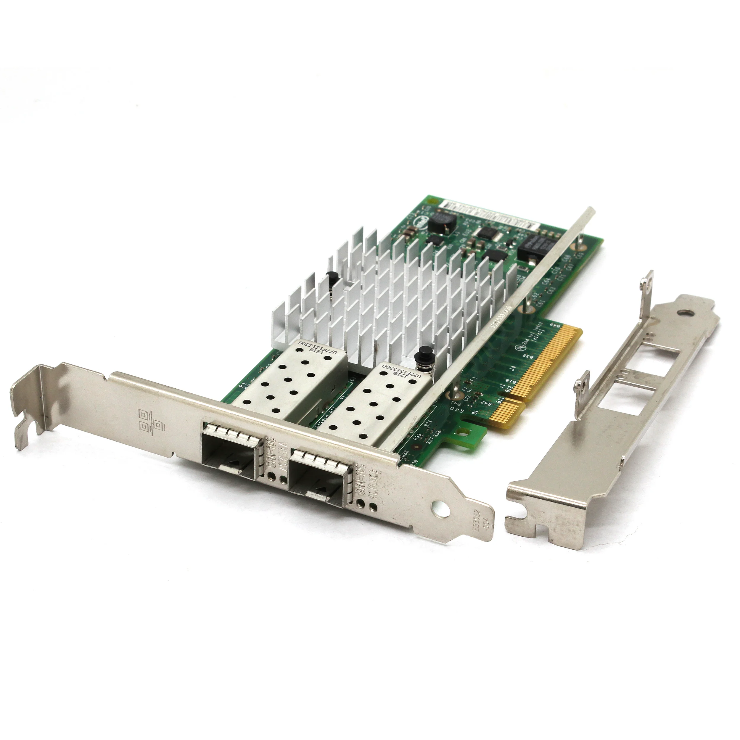 X520-DA2 X520-SR2 0XYT17 Dual Port 10GbE SFP+ NIC Intel 82599ES PCIe Network Card for Proxmox ESXi NAS Homelab