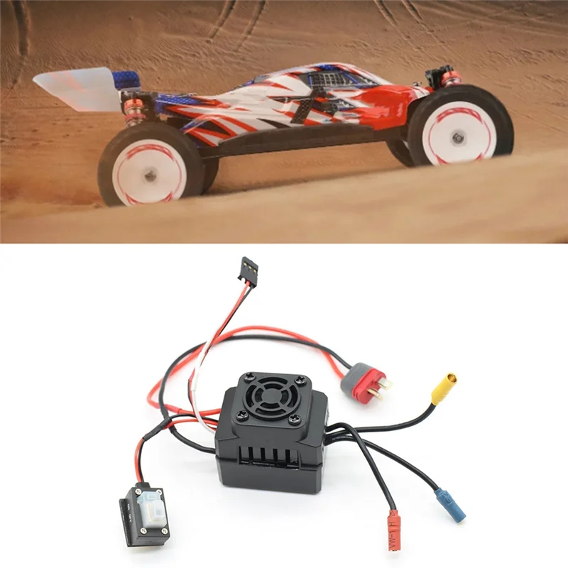 

A87I-RC Car Brushless ESC High Performance Electric Speed Controller For Wltoys 1/12 124008 DIY RC Car Upgrade Parts