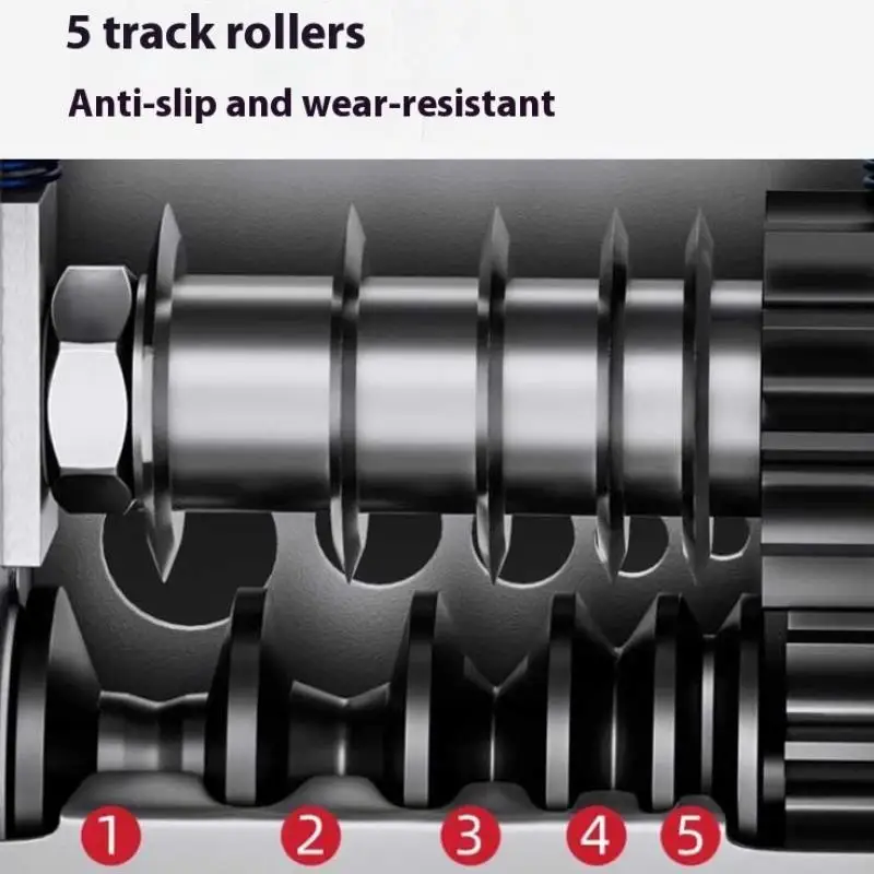 Manual Wire Stripping Machine With 6 Channels 5 Blades Portable Metal Frame Wire Peeler For Scrap Copper Recycling 3-17mm