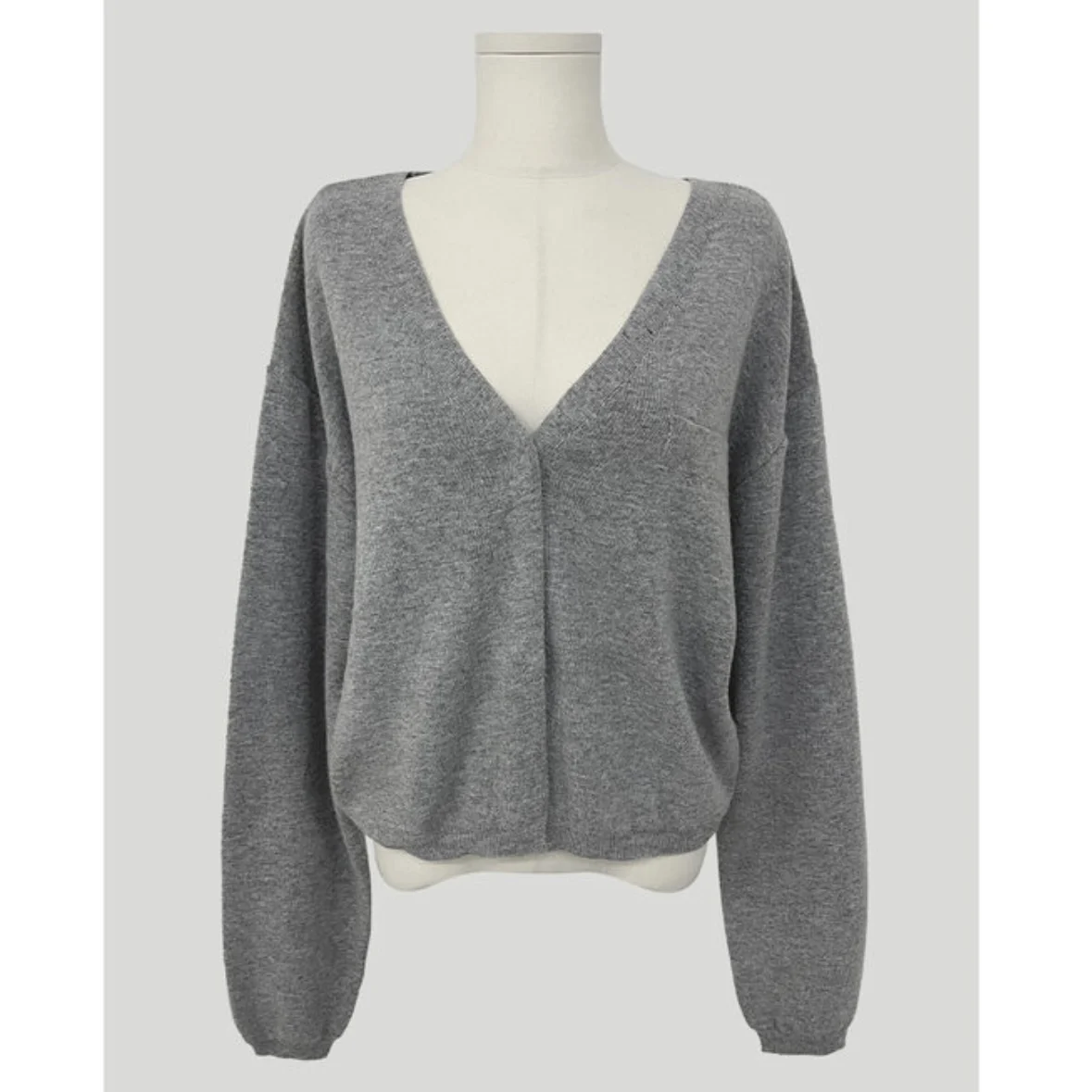 Cardigan ouvert tricoté ample printemps automne Chic v-ne Simple vêtements d'extérieur en Polyester avec bouton k et conception ket pour les femmes
