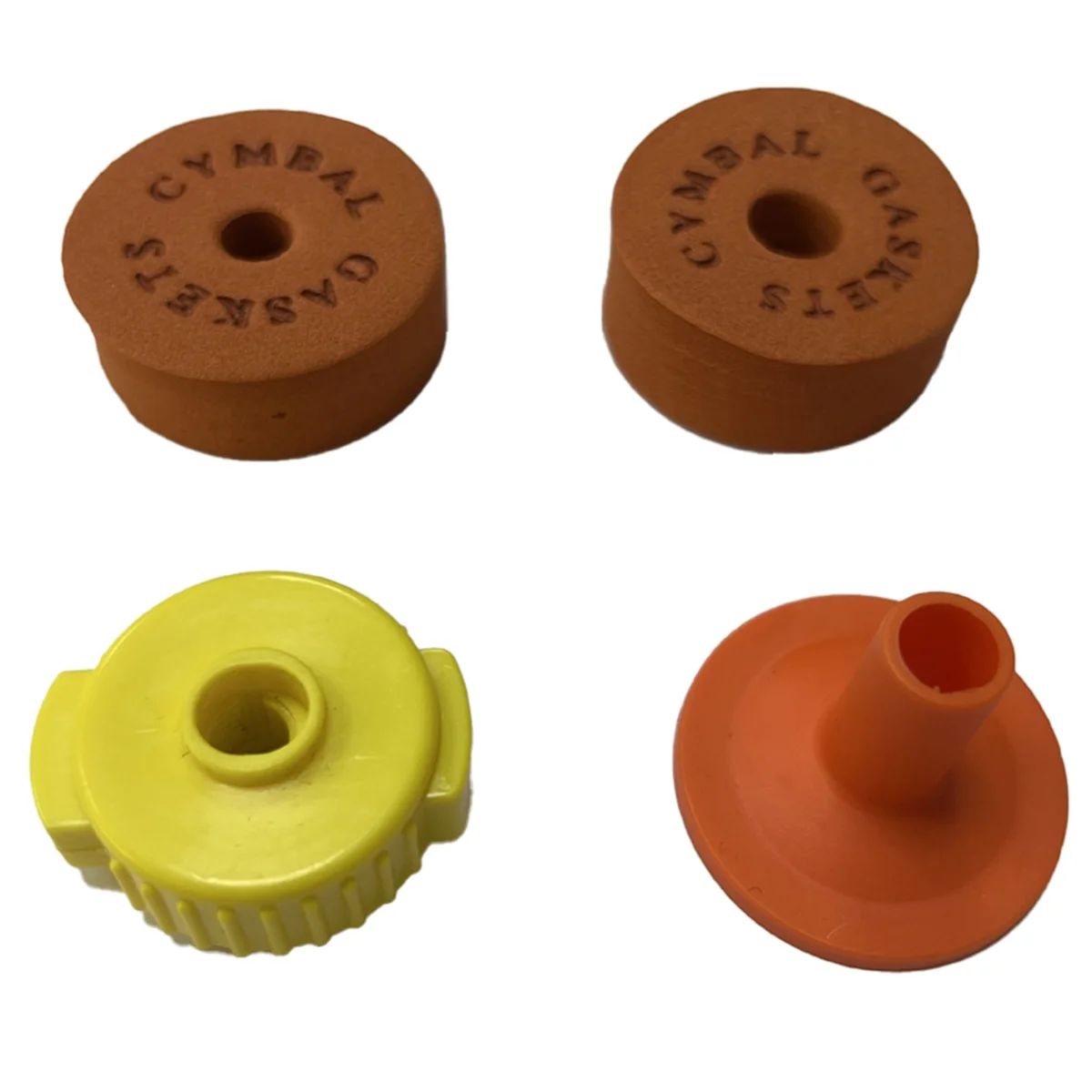 

Желтая тарелка защита хлопок Войлок Губка Pad тарелка быстросъемная крышка набор Быстросъемных барабанов аксессуары