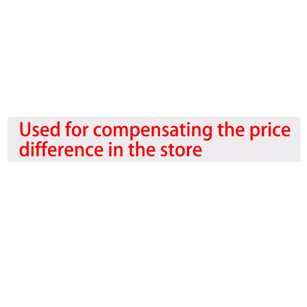 

ZhuCamX shipping(Used for compensating the price difference in the store)