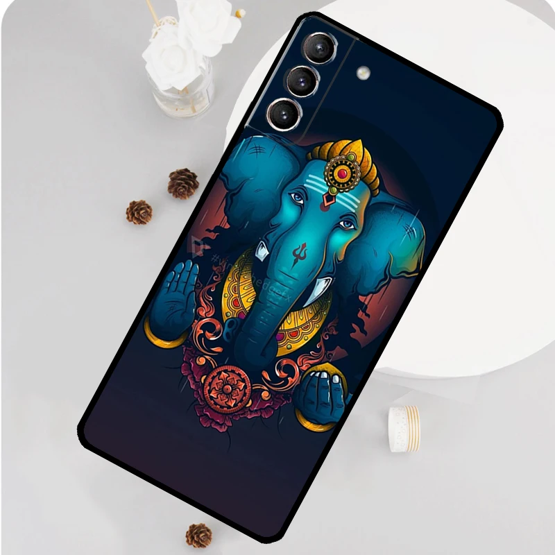 Ganesh Elephant God Case For Samsung Galaxy S23 Ultra S22 S9 S10 Note10 Plus Note20 Ultra S20 S21 S23 FE Cover