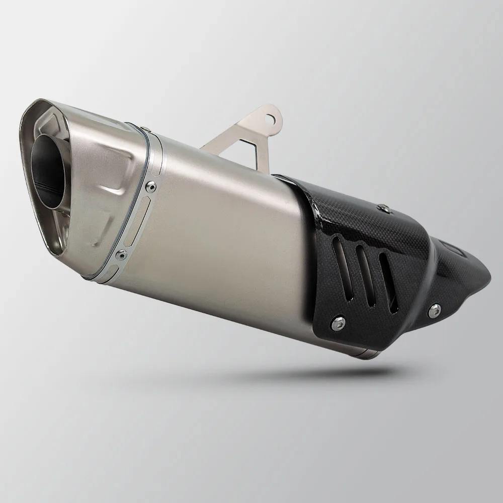 

Motorcycle Exhaust Muffler 51MM Racing Exhausts Pipe Kit R7 Tail Tube with DB Killer For GSX8R ZX6R CBR650R 675SRR S1000RR MT07