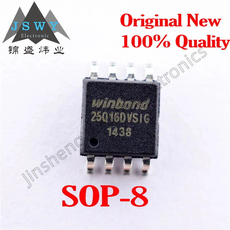 

(5-10PCS) W25Q16DVSSIG Silkscreen 25Q16DVSSIG SOP-8/SPI/16Mb/Serial Flash Chip/Imported/Original/In Stock/Quick Shipping