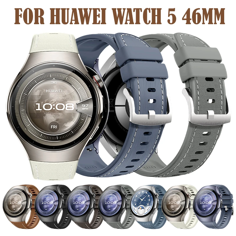 pulseira-de-couro-de-silicone-original-para-huawei-watch-5-46mm-sem-lacunas-pulseira-de-couro-para-huawei-watch-5-46mm-faixa-de-liberacao-rapida