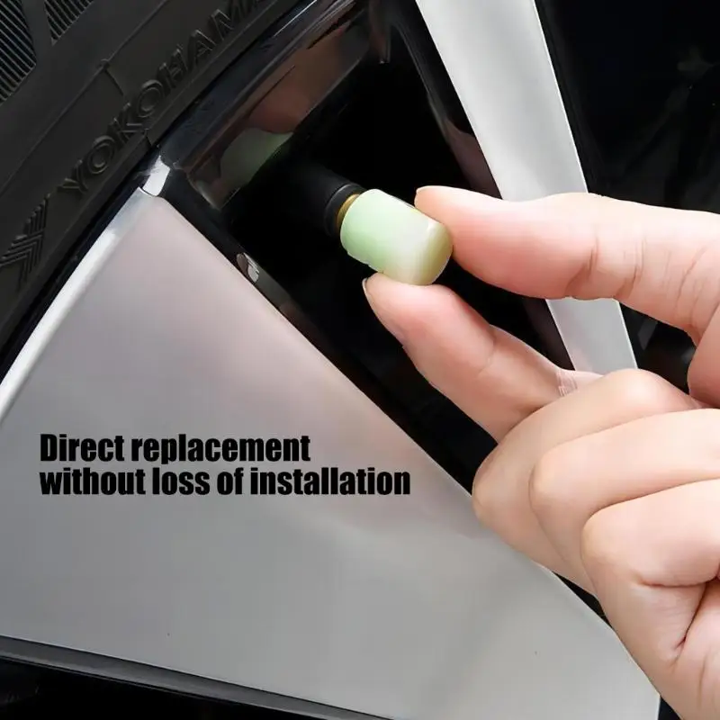 

Самосветящиеся крышки штока клапанов для безопасности и украшения шин грузовых автомобилей