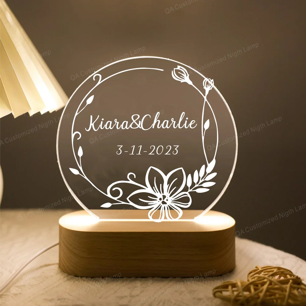 

Personalized Couple Pinky Promise Night Light Valentines Day Gift for Boyfriend Girlfriend LED Lamp Gift