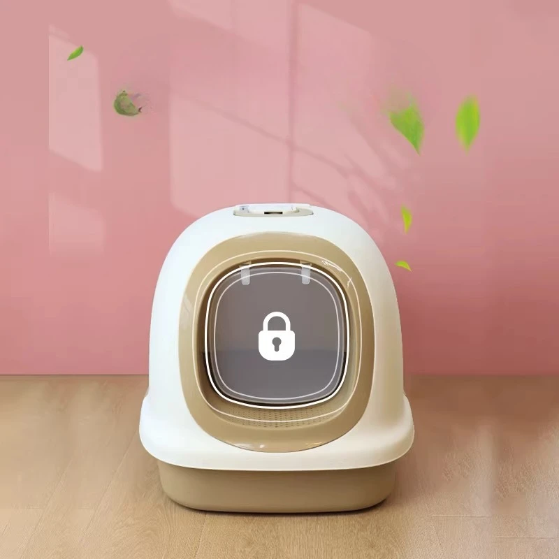 

Plastic cat Litter Box Hiding Sandbox Training cat Litter Box Toilet Accessories Extra Large Areneros Para Gatos Pet Products