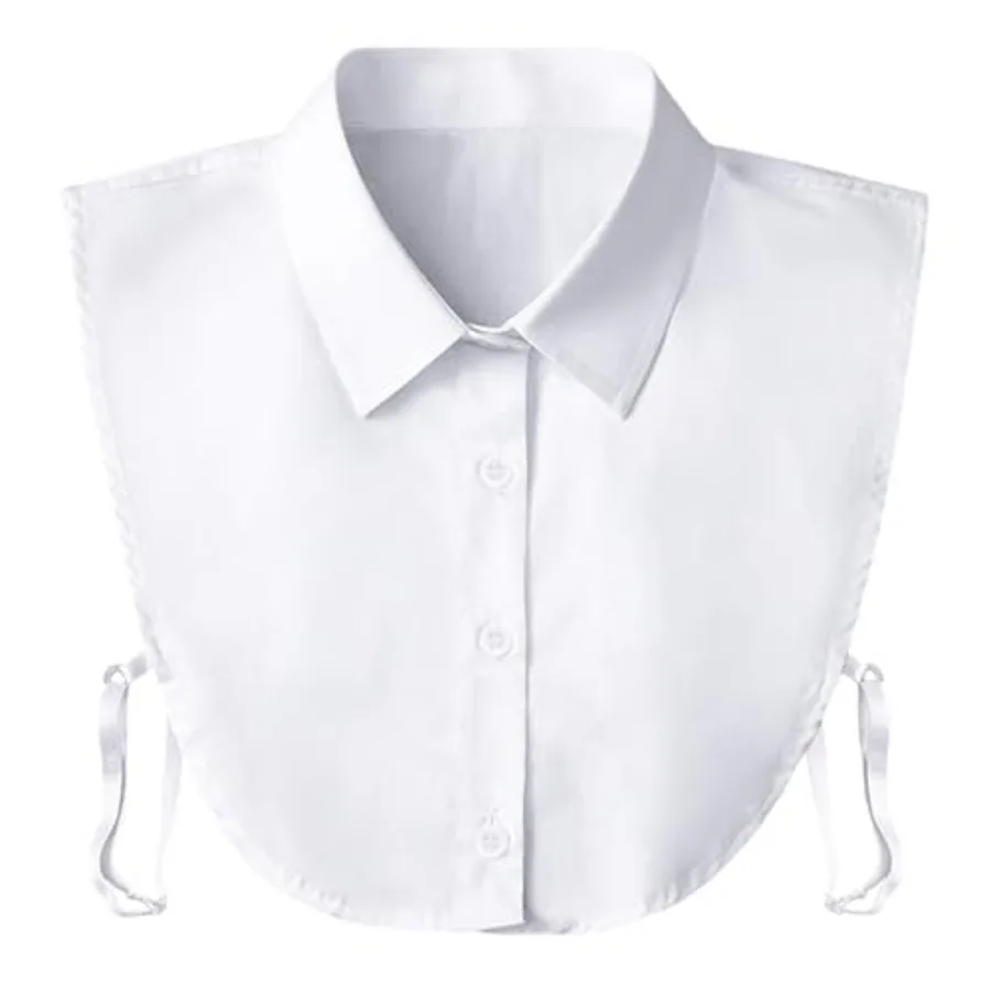 

Detacable Dickey Collar Blou Women, Fake alf Sirts F Fal Collar Girls Frs