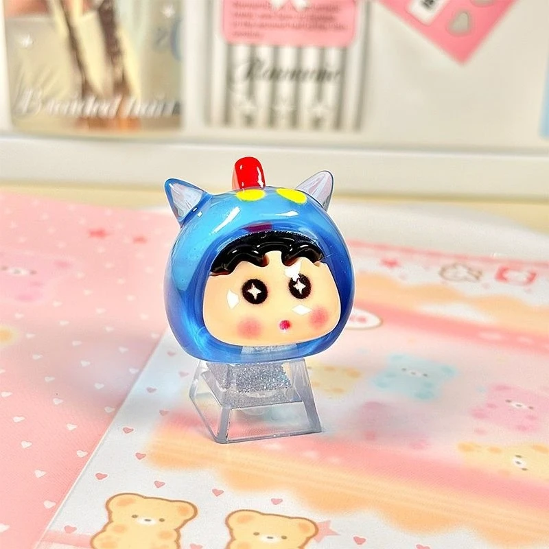 เครยอน ชินจัง บูชานฝาครอบคีย์บอร์ดสองมิติบุคลิกภาพสร้างสรรค์คอมพิวเตอร์กลไกดิสก์ปุ่มกดสามมิติ