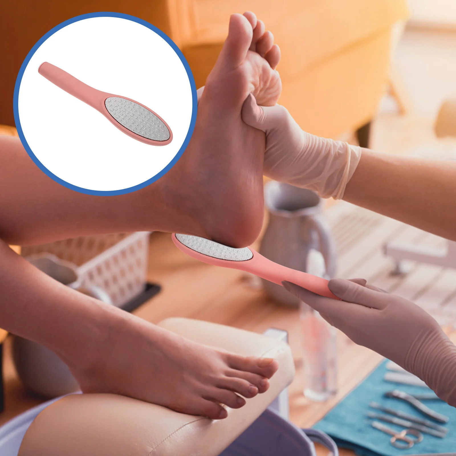 

Стеклянная пилка для ног, нано-стеклянный скребок для ног для удаления омертвевшей кожи, нежный инструмент для удаления мозолей, педикюрный инструмент для женщин и мужчин