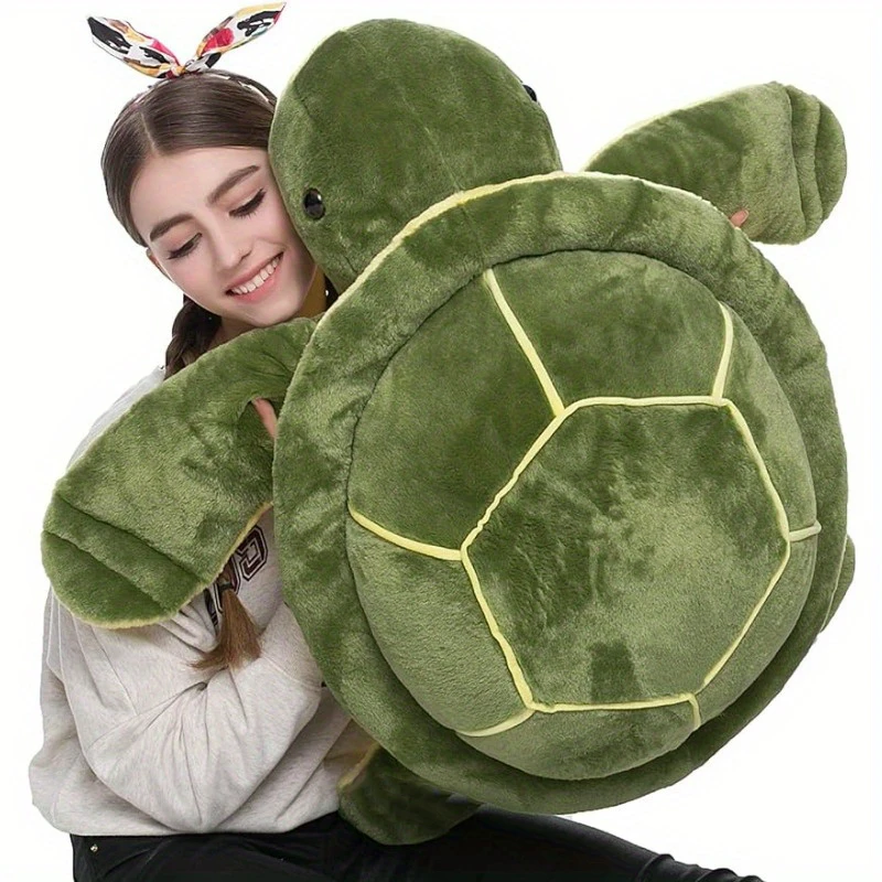 30/40/50cm Lovely Tortoise Plush Toy Kawaii Animal Dolls Stuffed Soft Animal Sea Turtle Pillow Birthday Christmas Gift Children