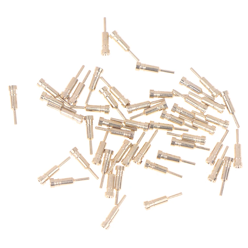 CCA83-50pcs Nixie/VFD Tube Socket Female Pin For IN-14 IN-16 IN-19 QS18-12 QS16 YS13-3 Fluorescent Tube Socket Female Terminal