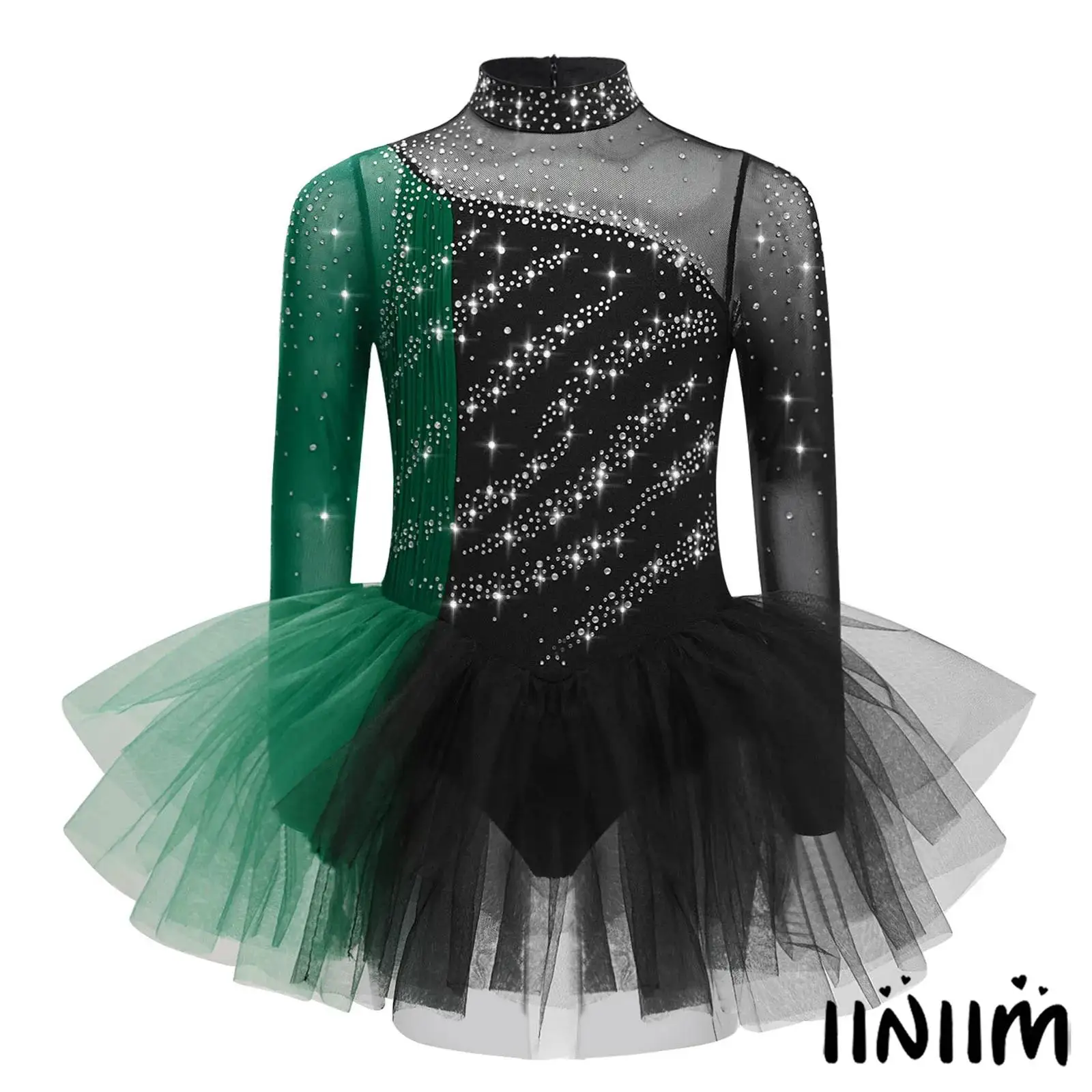 

Children Girls Elegant Ballet Dance Costume Gymnastics Modern Ballet Dress Stage Ballroom Competition Performance Dance Outfit