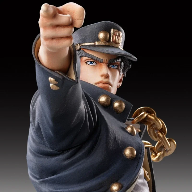 JoJo's Bizarre Adventure Jotaro Kujo 100% oryginalna oryginalna pcv figurka Anime model figurki zabawki kolekcja figurek lalka prezent