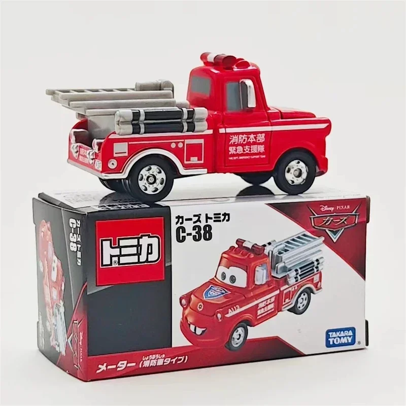 TAKARA TOMY TOMICA 레이싱 스토리 맥퀸 경찰차 합금 모델, 어린이 장식 장난감 컬렉션, 어린이 선물