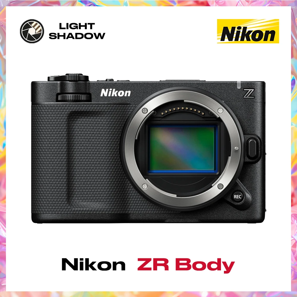 Nikon ZR Mirrorless Camera Body Only 24.5MP Full‑Frame Z‑Cinema 6K RAW Video WiFi Bluetooth Professional Filmmaking Camera