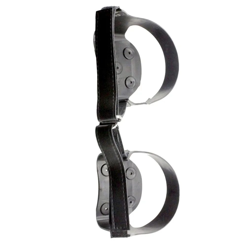 1 Paar Steigeisen, 5 Zähne, rutschfeste Schuhgriffe zum Wandern, Klettern, Bergsteigen, Eisfischen, Schwarz – 42 Silikon