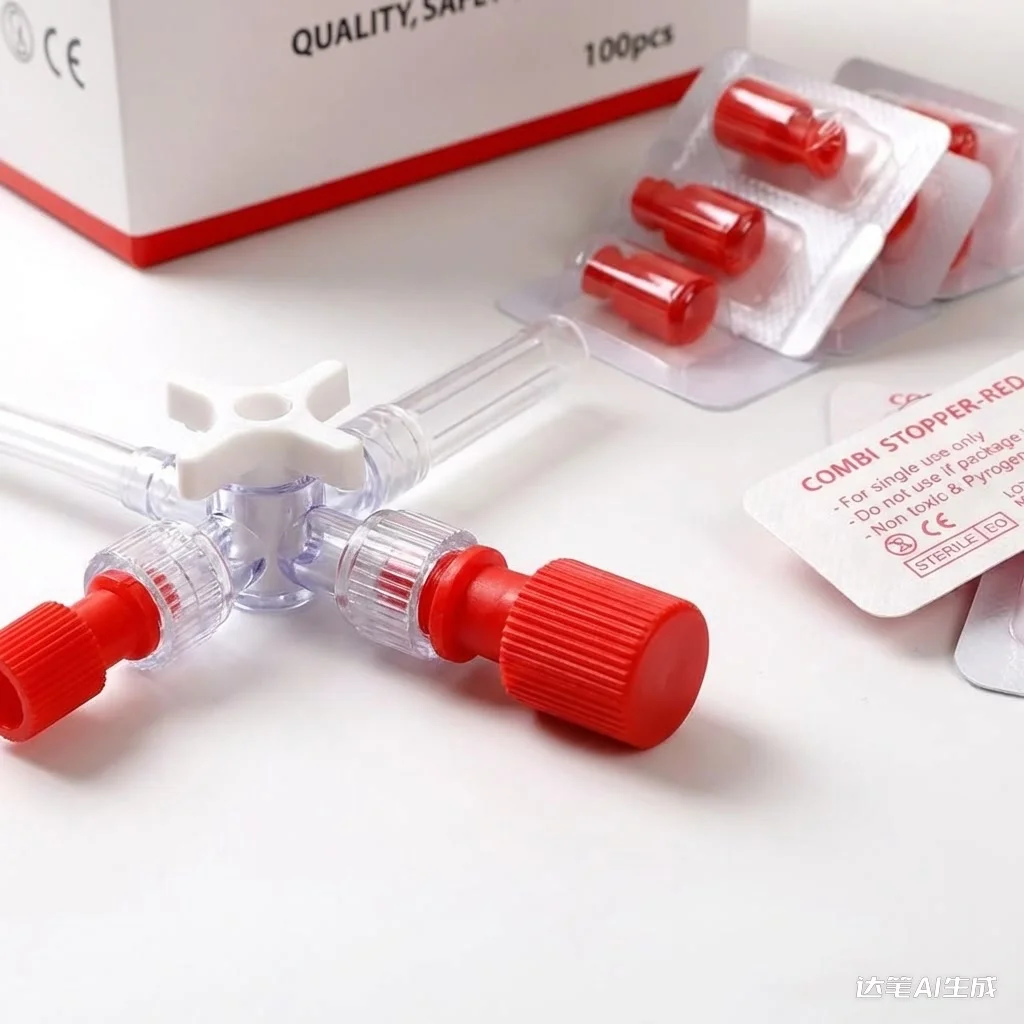 capuchon-de-seringue-sterile-a-embout-luer-lock-distributeur-de-liquide-de-precision-a-vis-50-100-pieces-embout-rond-rouge