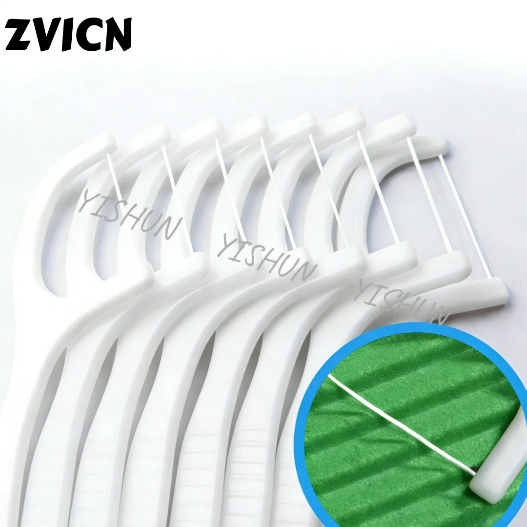 100/500/1000/2000PCS - Ultra Fine Dental Floss Stick - Clean the Gaps Between Teeth with One Piece - Oral Care Tool