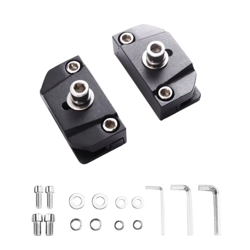 NEW-Adjustable LED Light Bar Brackets Universal Hood Mounts For Off-Road Vehicle Truck Tractor Work Lights Padding