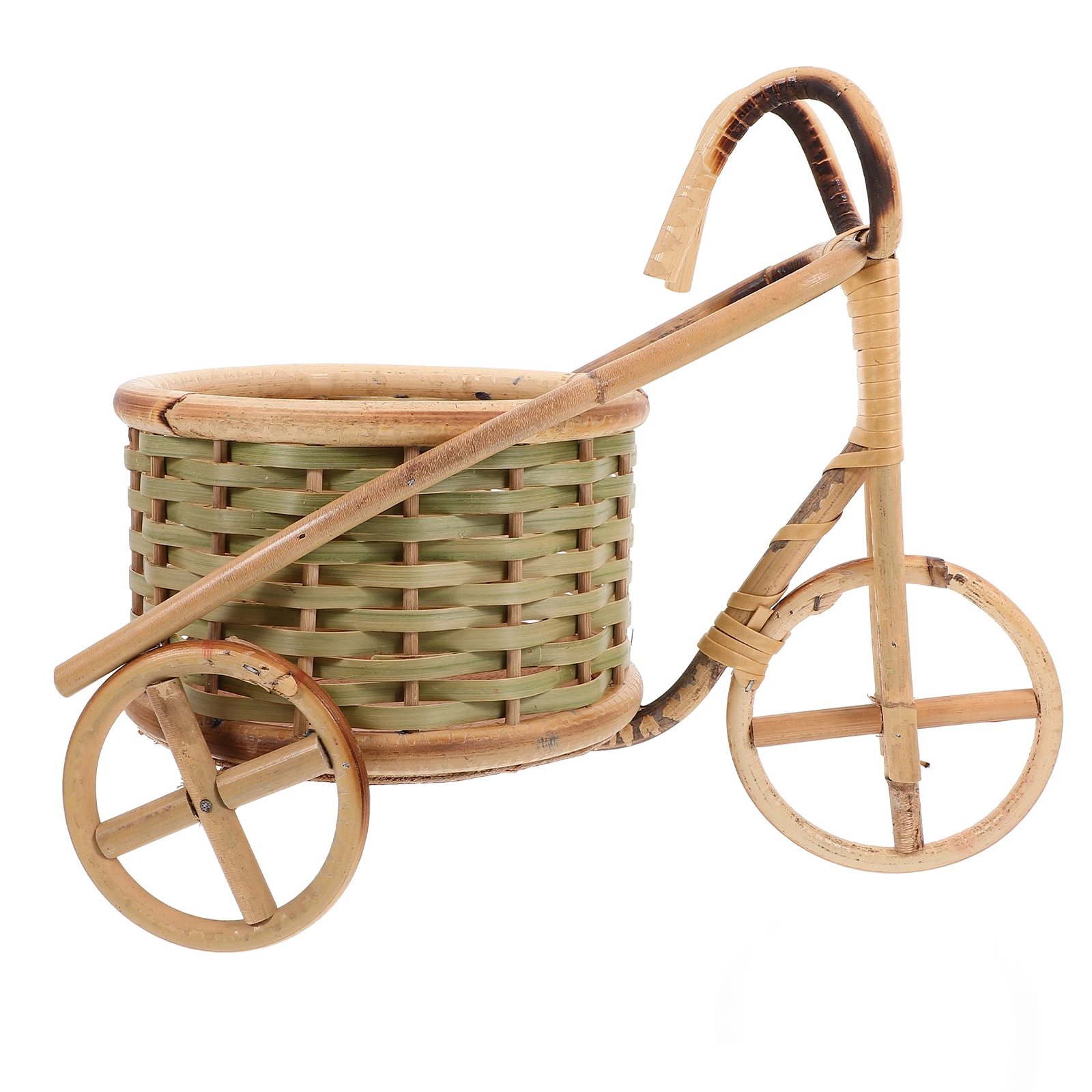 

Bamboo Woven Storage Basket H Made Fruit Container Food Serving Tray Premium Eco Friendly Kitchen Dining Room Party Wedding