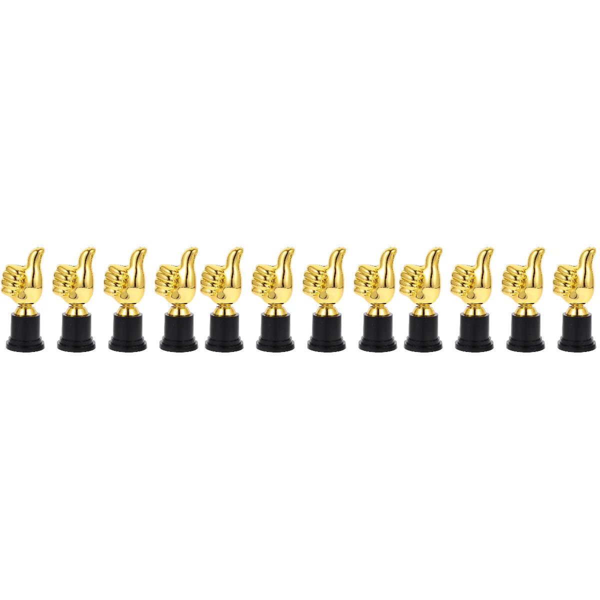 

Mini Trophies Bulk Awards and Kids Awesome Trophy Gold Decor Thumb Designed Encourage Competition Toy