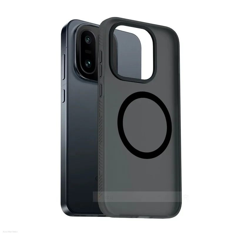 KEKY Magnetic Case for OnePlus 15 Case Frosted Ultra-Thin Soft Skin Feel Full-Body Protection Minimalist Premium