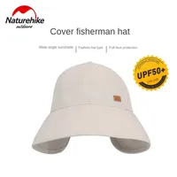 Naturehike-Outdoor Fisherman Hat Wide Brim Bucket Hat Hiking Cover Adjustable Outdoor Fishing Camping Travel Anti Uv Hat Cap