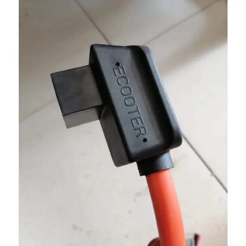 Suitable for Ecooter Electric Vehicle Original Accessories E1 E2 e2max e5 e1L Lithium battery output socket elbow cable