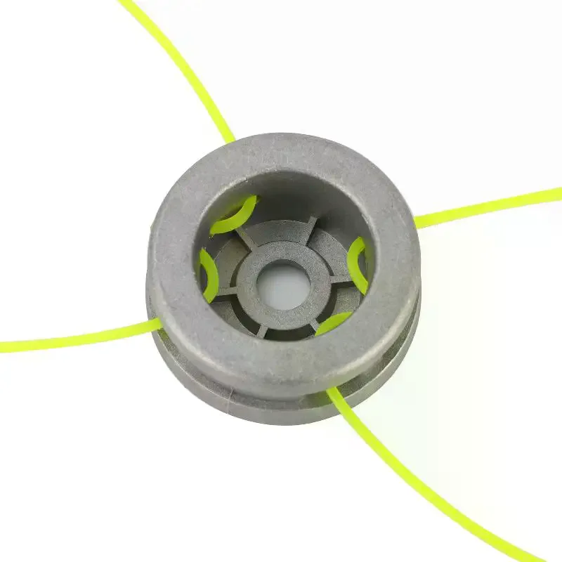 Duty Aluminum Grass Trimmer Head With Wear Resistant Nylon Line For Garden Weeding Yard Daily Maintenance Heavy