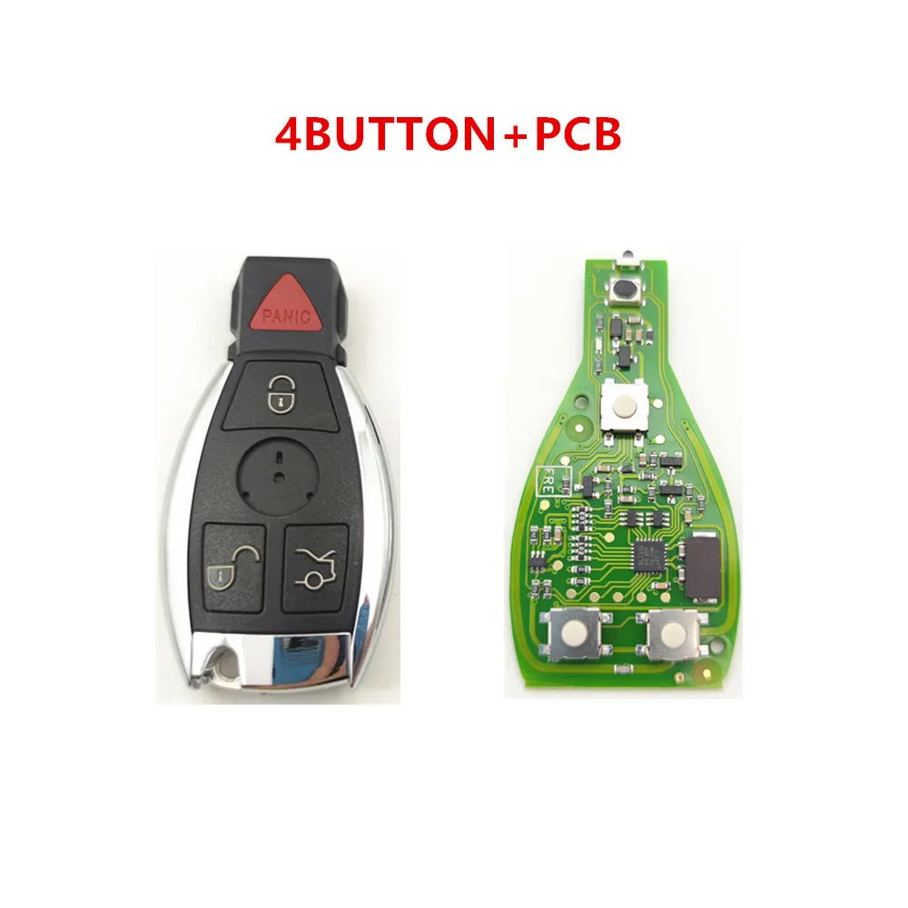 Chiave per auto Chiave remota per BENZ Classe ABCES GLK GLA W204 W212 W205 BGA e NEC 315/434MHZ PUÒ SCHANGERE