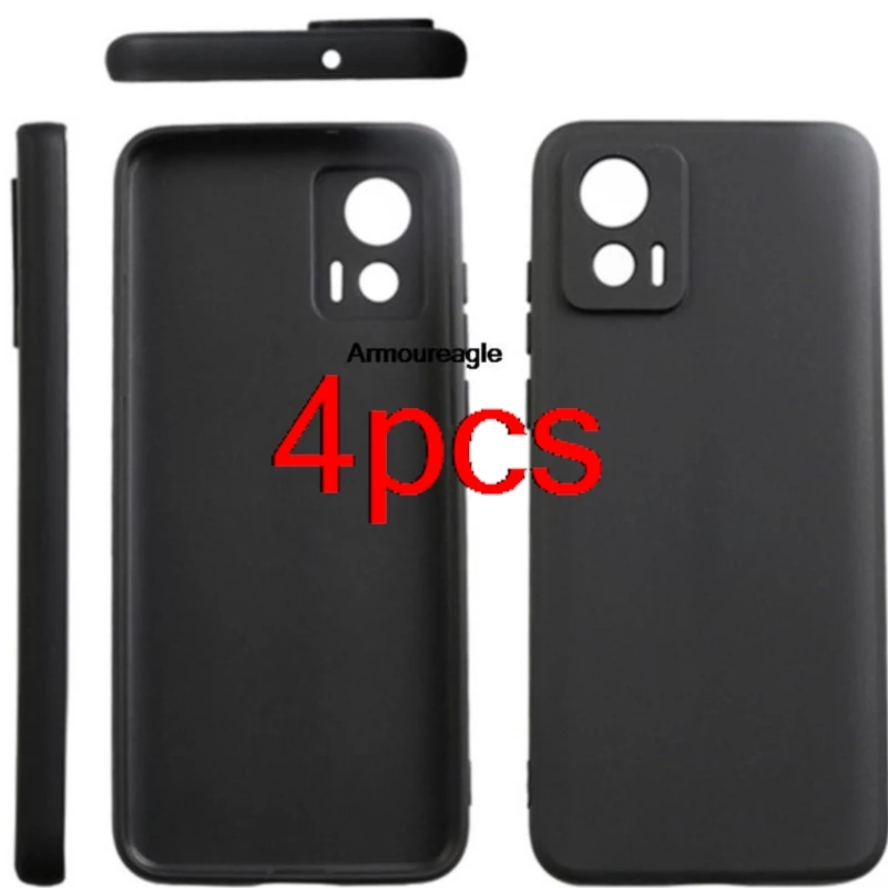 

4pcs guard protector shell on for motorola edge 30 neo lite 2022 30lite 30neo matte phone protective back soft tpu case cover