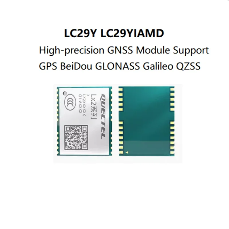 

Quectel LC29Y LC29YIAMD Двухчастотный высокоточный модуль позиционирования GNSS Поддержка GPS BeiDou ГЛОНАСС Galileo QZSS