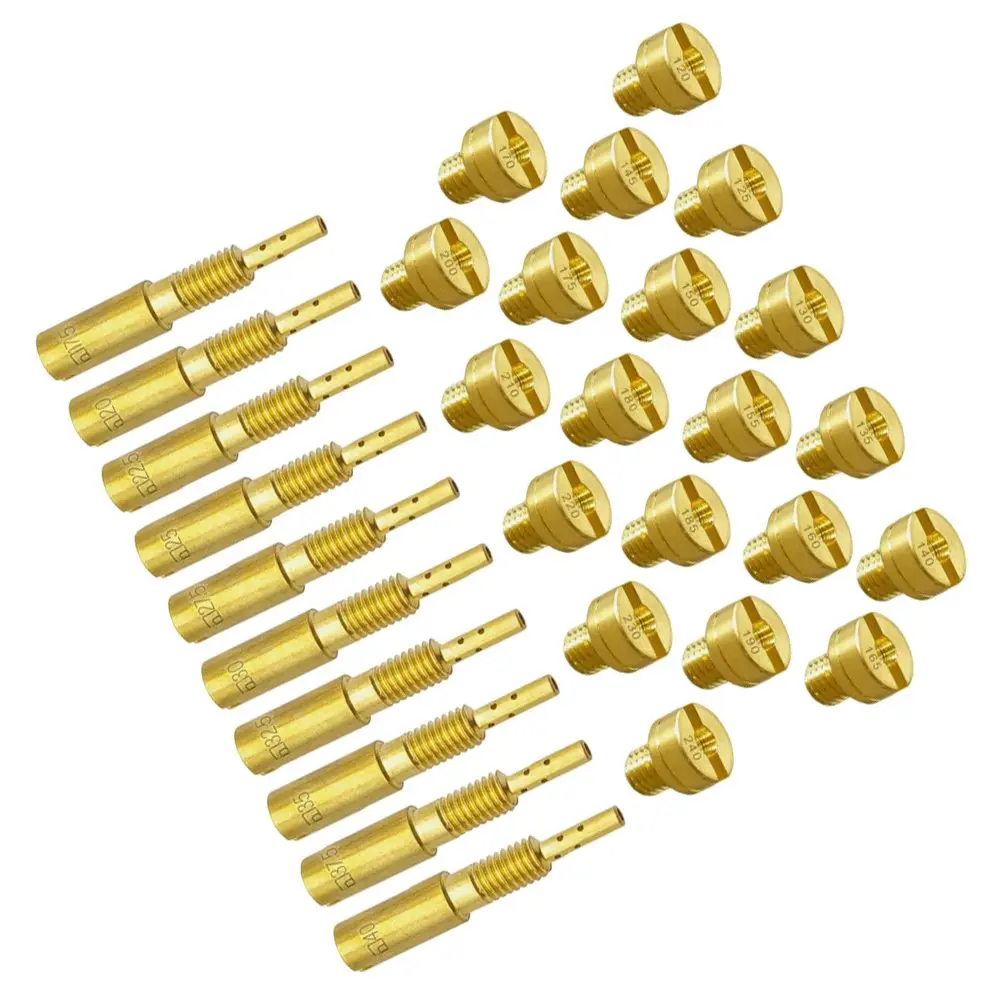 30pcs Main Idle Injection Kit Compatible With HS40,HSR42,HSR45 Carburetors Garden Power Tool Accessories For Outdoor Garden Supp