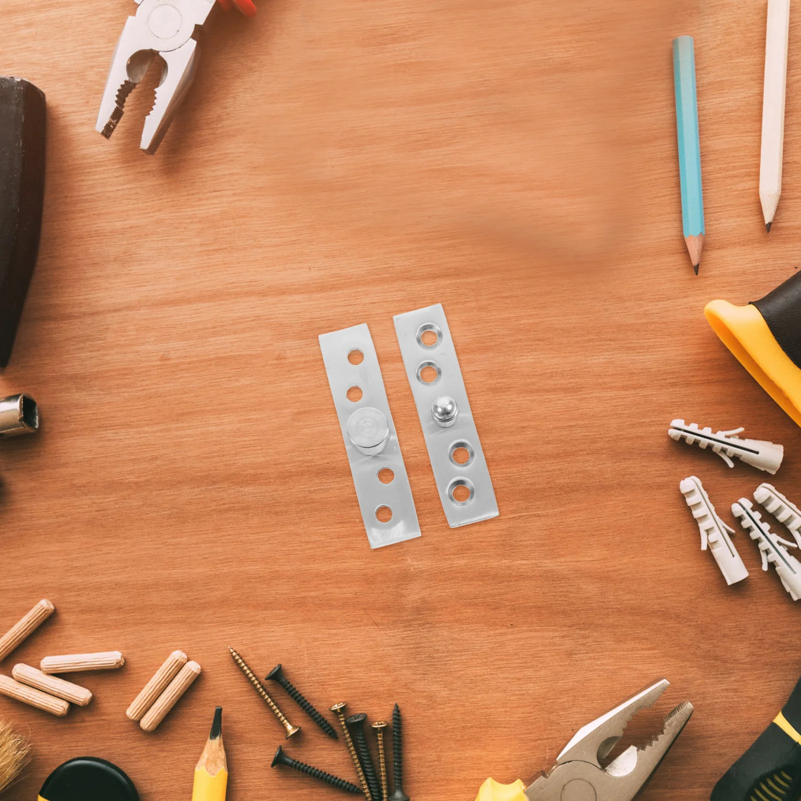 

2pcs 360 Degree Rotating Pivot Hinge Stainless Steel Hidden Door Hinge For Cabinet Shed Windows Durable Smooth Operation Space